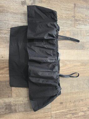 XS Zara top black off shoulder removable straps going out date night
